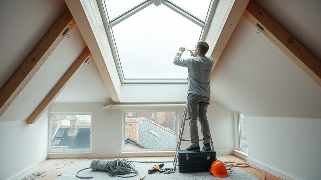 Electric Skylight Installation Forest Hill