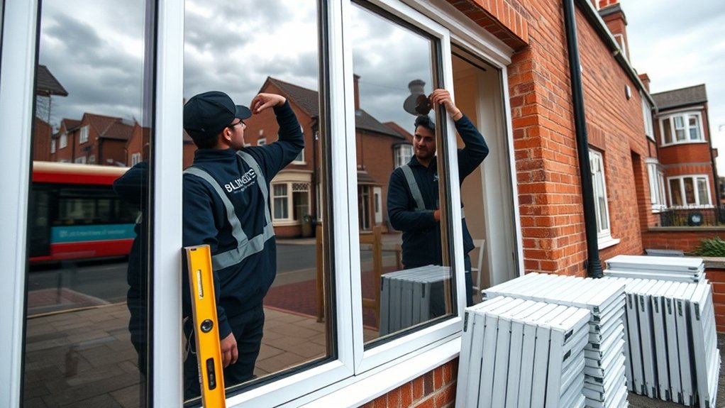 Glazier in Benson Road